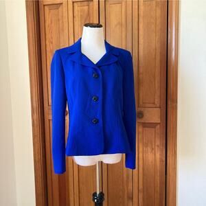 Evan-Picone Royal Blue Blazer, Size 6